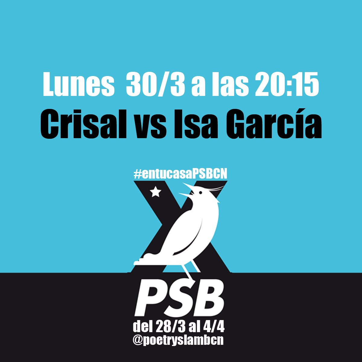 Today en nuestro instagram @poetryslambcn 😉