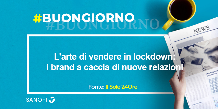 Concretezza, responsabilità, autenticità per entrare nelle case e negli smartphone dei consumatori, con più della metà del pianeta in isolamento. Sul <a href="/sole24ore/">IlSole24ORE</a> le aziende che ripensano la relazione, passando dal reale al digitale #30marzo #buongiorno
