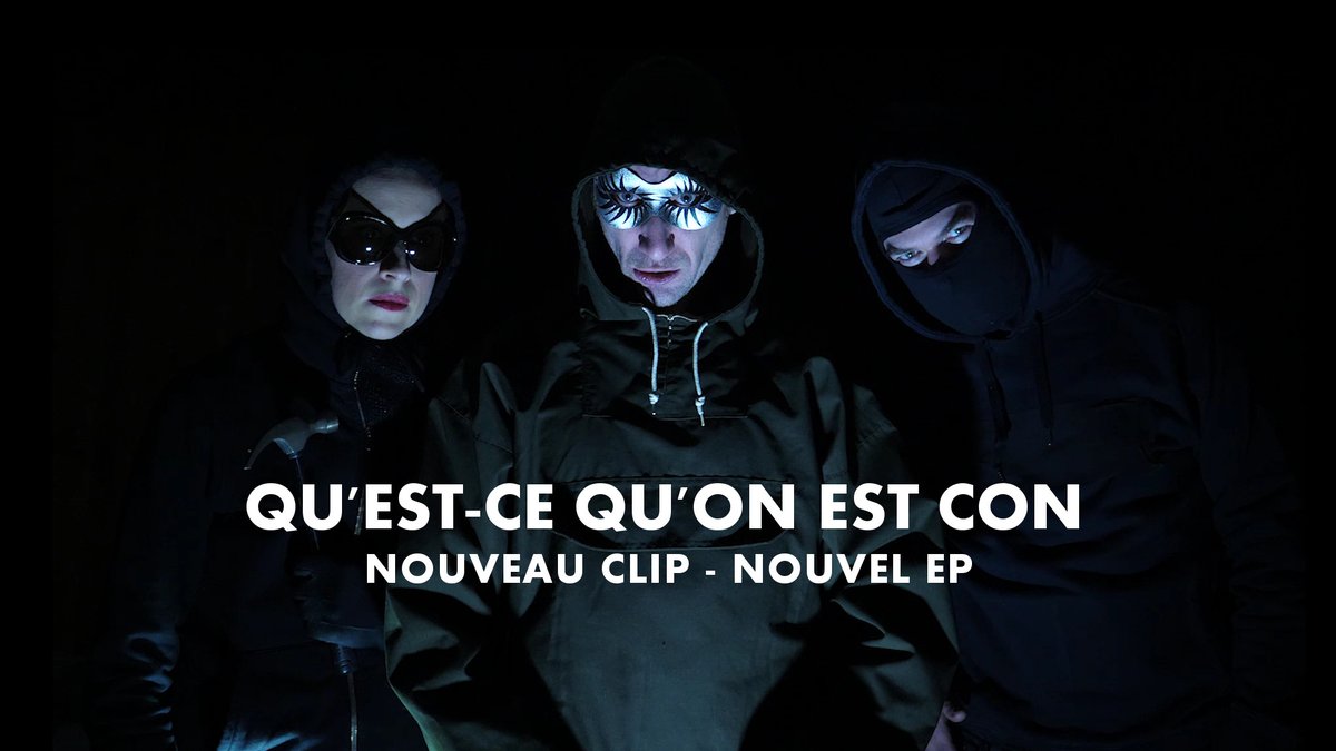 DesplanquesLoic's tweet photo. "QU'EST-CE QU'ON EST CON" 
Nouveau clip - Nouvel EP
https://t.co/7oOQzp3pjR - https://t.co/kXmXRacl38 - https://t.co/Uj0oO0PUN9 - https://t.co/WfQNUAOuWd
#clip #ep #nouveauté #chansonfrancaise #chanson #humour #decale #décalé #sortie #complot #conspiracy https://t.co/Dg9n1x9CoR