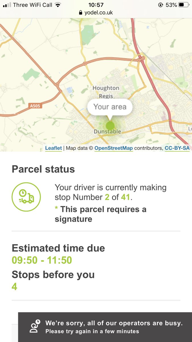 carys_fox's tweet photo. @YodelOnline 4 stops away??? I live in Cardiff not Dunstable!!!! Someone will now be receiving my daughters birthday present for free!! https://t.co/Ot4pVDnaZf