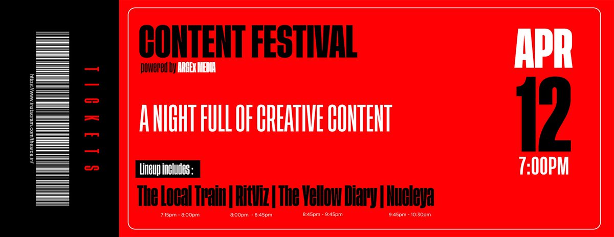 theargedotin's tweet image. Ticket Design. @Photoshop @Illustrator @Adobe 

#argexmedia #illustration #ticketdesign #concert #adobe #photoshop #3dmodeling #conceptart