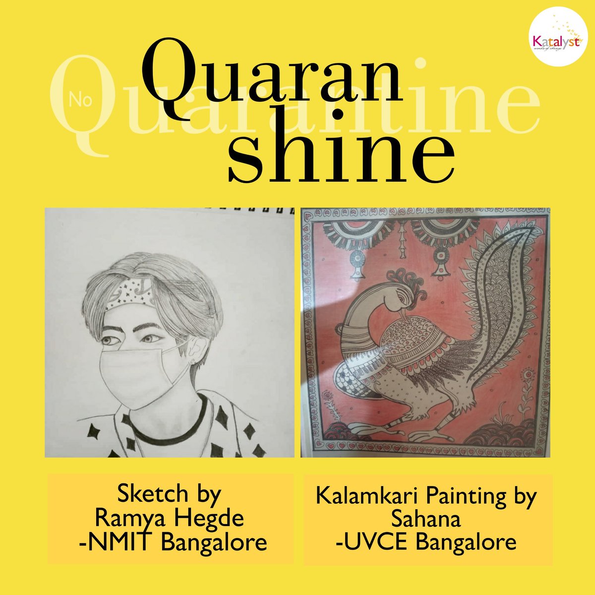 Why Quarantine when u can QuaranShine!
Our Bangalore students are making best use of time during the current situation. 
#coronavirus #corona #mentor #mentoring #women #supergirls  #womensupportingwomen #womeninbusiness #womenhelpingwomen #womeninSTEM #educatewoman