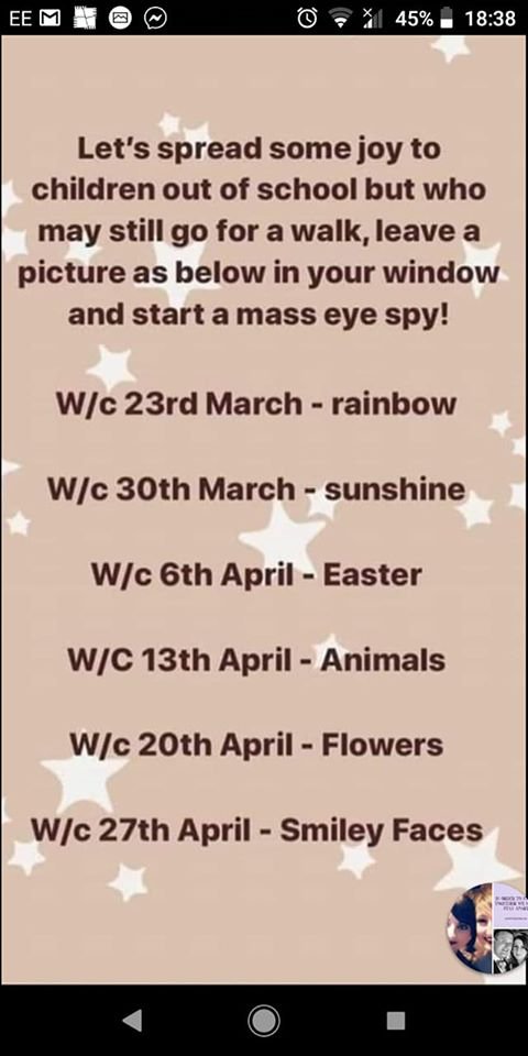 CraftingSpratt's tweet image. This is a brilliant idea about to change from rainbow to sun
Please #RT and take part, let&apos;s keep them occupied on their daily bit of exercise 🥰
#ThingsforKids #UKGiftAM #CraftBizParty #UKCraftersHour