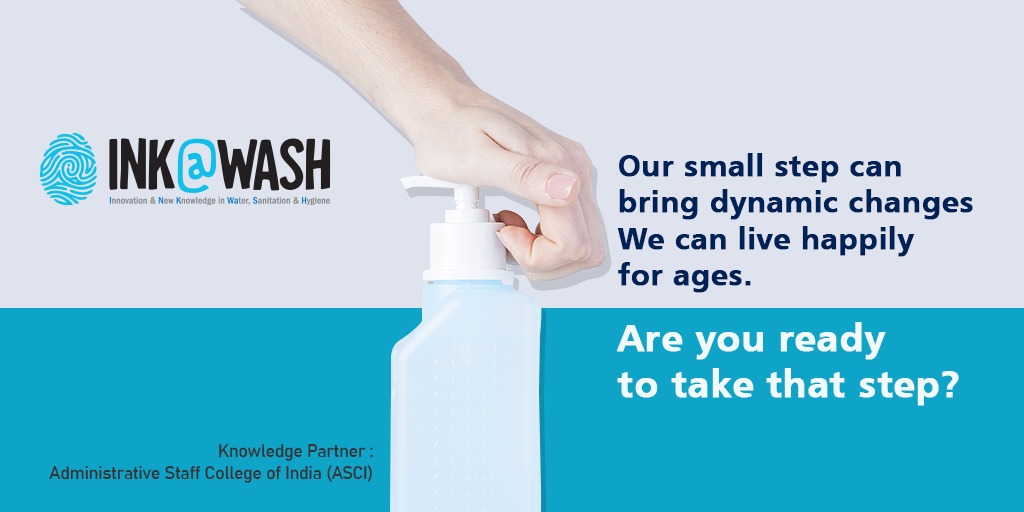 INKWASH_summit's tweet photo. Our small step can bring dynamic changes. We can live happily for ages.
Are you ready to take that step?
#ASCI #inkatwash #inkwash #covid19 #SHub #sanitation #wash #cleanyourself @InkWash19 @malinireddy @ASCIMEDIA @UrbanMgtASCI @Chary_VSC @KTRTRS @arvindkumar_ias https://t.co/oKDMY03Lf5