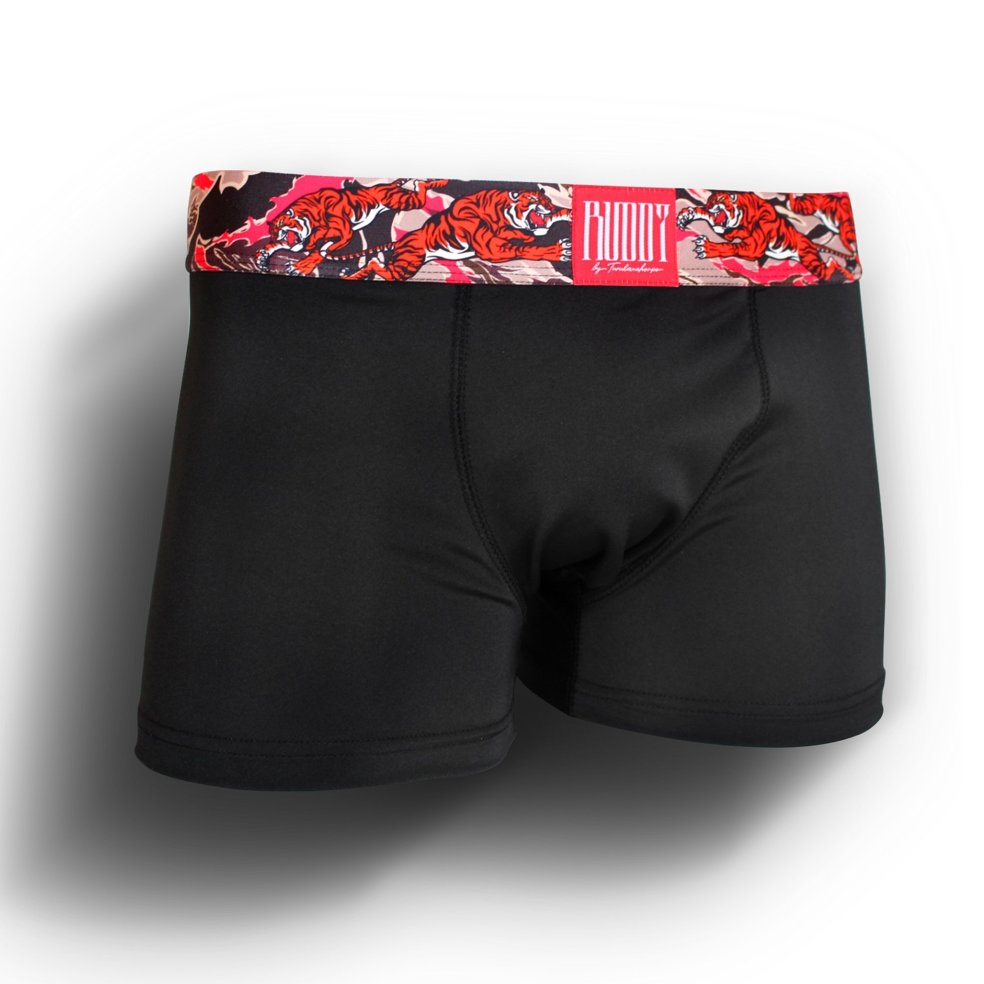 ボクサーパンツ専門店 鶴亀本舗 New Arrival Buddy Tiger 4 1より販売開始 新作 発売開始 ボクサーパンツ Buddy Newarrival ボクサーパンツ専門店鶴亀本舗 ウエストゴムデザイン Tiger 虎 虎デザイン メンズ下着 メンズ下着ブランド