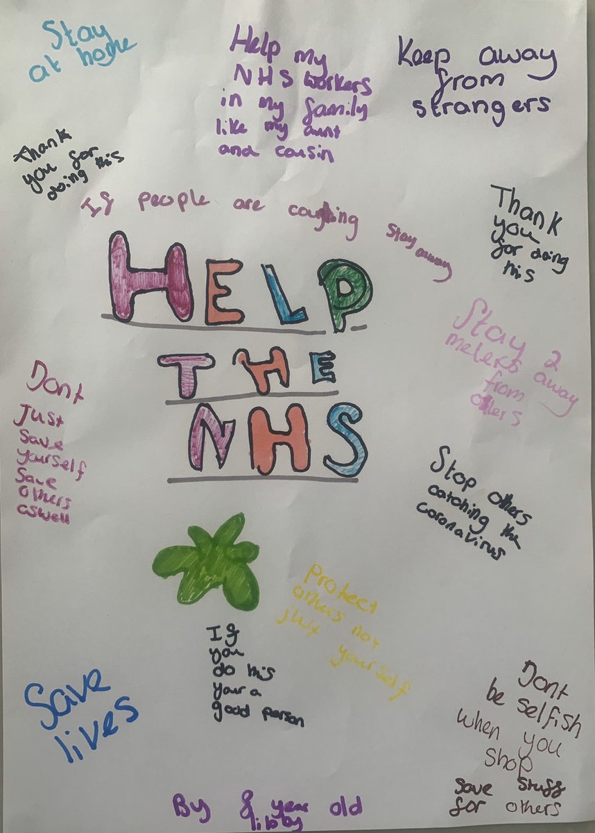 singerinband's tweet photo. My daughter Libby’s poster this morning. If an 8 year old gets it, why can’t some adults?! @Schofe @hollywills @thismorning https://t.co/l9f2Aa8xDu
