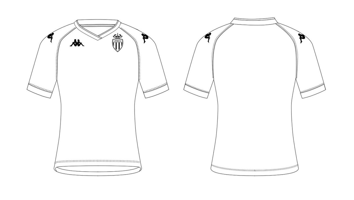 Coloriage Maillot De Foot France AS Monaco 🇲🇨 on X: "🏆 Le maillot choisi sera réalisé "En vrai" par @KappaFrance 👌 et le gagnant sera invité (Avec +1) lors d'un match au Stade Louis-II 🇲🇨 où son
