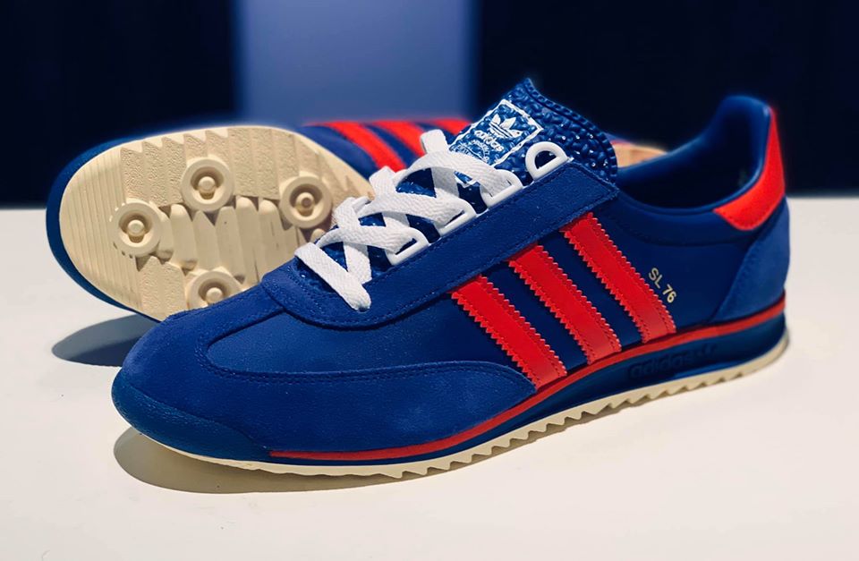 adidas sl76 blue red