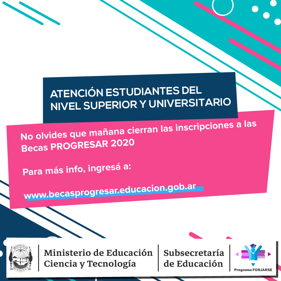 ❗ ¡ATENCIÓN ESTUDIANTES! ❗

📩 ¡Info importante para vos! ¡No te quedes dormido!

🤔 ¿Tenés alguna duda o consulta? Estamos para "online" para ayudarte en todas nuestras redes.

🙋‍♂️ ¡Cuidémonos entre todos!

 🏠#QuedateEnCasa!