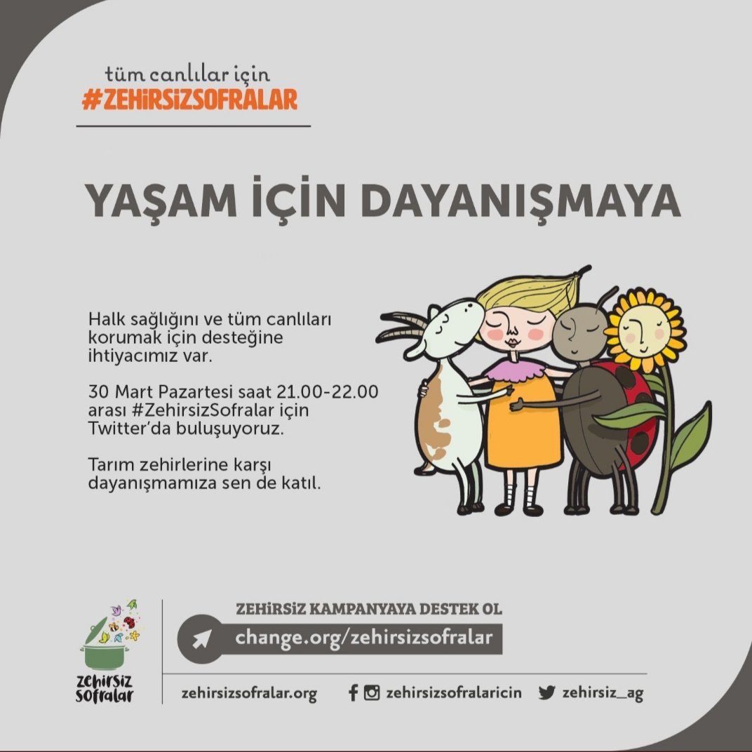 etodernek's tweet photo. Bu akşam #ZehirsizSofralar için buluşuyoruz, dayanışmaya siz de katılın!

#etodernek #zehirsizsofralaricin https://t.co/GTt8XKOc3W