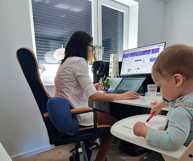 Before, during, and after Corona, family was, is and, will be #partOfTheTeam <a href="/GlobalNTT/">NTT Global</a> 
I feel spoiled to work for <a href="/GlobalNTT/">NTT Global</a> , a company which for the last 5 years has encouraged me to balance my family and my passion for my work, before it was even "cool" to do so!