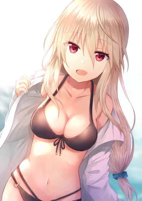 春なので水着を描きました 