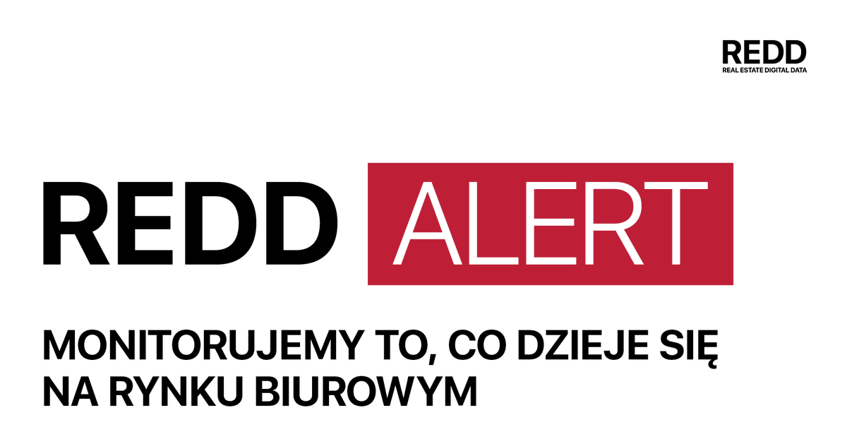 REDD_Platform's tweet photo. ➡️ #REDDALERT trafił już na skrzynki mailowe naszych użytkowników. W każdy poniedziałek jako pierwsi otrzymują analizę tygodnia na rynku nieruchomości biurowych.
Raport także na naszej stronie:
https://t.co/wbDKIfInOz https://t.co/9neWEZYVyw