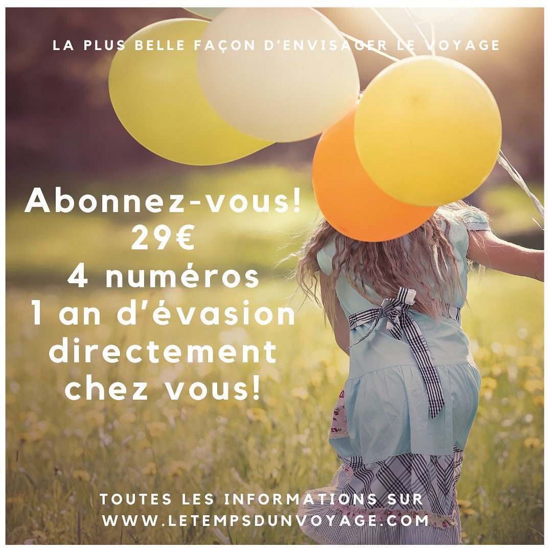 LTDV_'s tweet photo. •Abonnement•
29€ les 4 prochains numéros 😊

Ce magazine trimestriel de 160 pages vous ouvre les portes de voyages et destinations, entre découvertes touristiques, gastronomiques...
Lecture digitale :
 https://t.co/oCsWJ8JYTp pour 3€ seulement ! https://t.co/mAvTAzKZPS