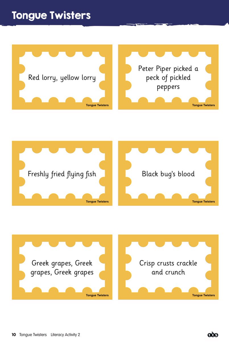 St_Josephs_P5's tweet photo. Have you tried any activities from this suggested resource in your #HomePack? My favourite is the tongue-twisters on Page 10!
I’ve got another for you to try:
A box of biscuits, a box of mixed biscuits and a biscuit mixer🍪🤪!
Send me your attempts!
https://t.co/qw3IdGovgU https://t.co/vcl6BYJgzB