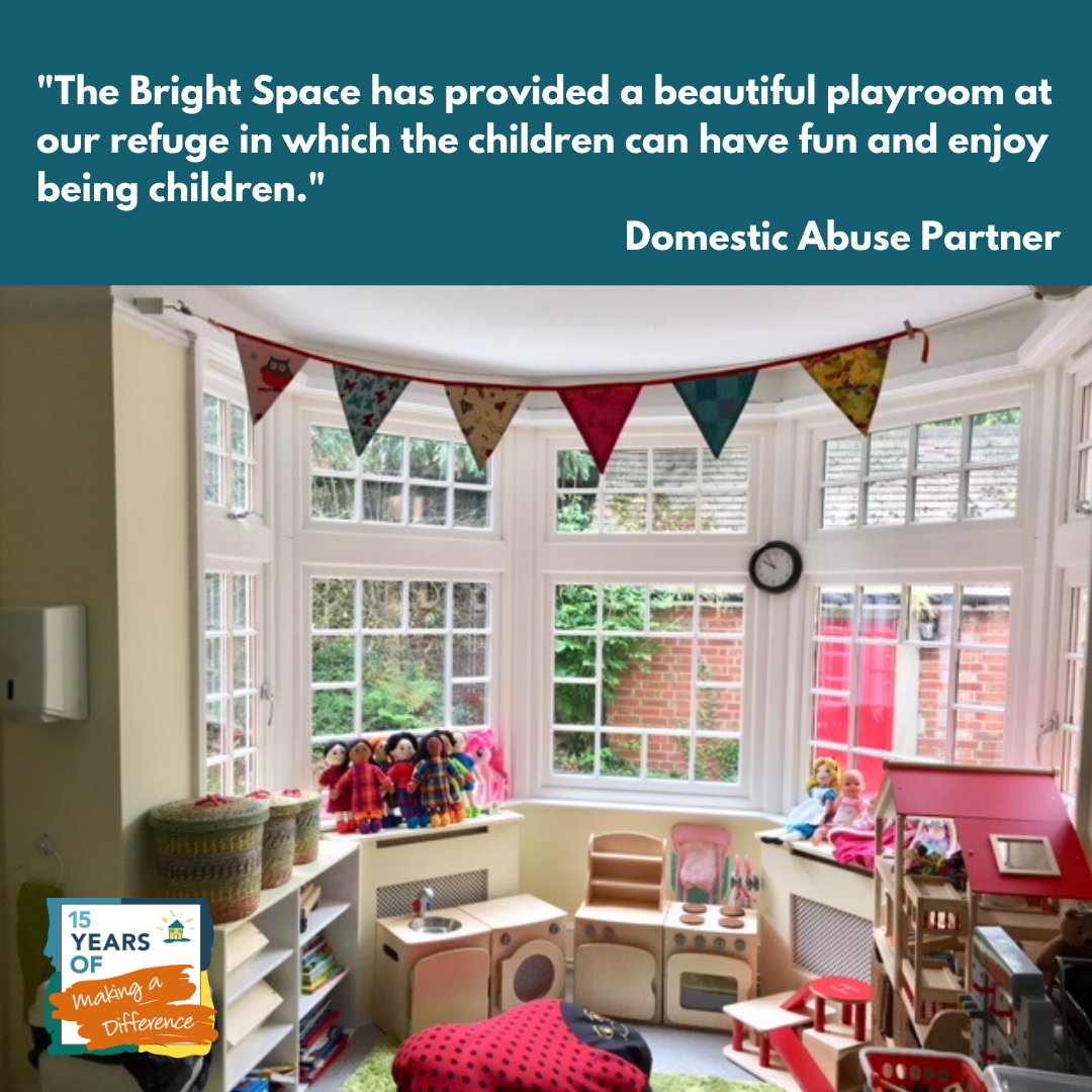 BHFFChildrenEU's tweet photo. This wonderful feedback came from a domestic abuse refuge which has a Bright Space. Congratulations to Bright Horizons Reigate Nursery for doing such a great job, and helping give these children the opportunity to be children. ♥️ #DoBrightThings #BH15for15 #MakeADifference https://t.co/yzRLg9TUFd