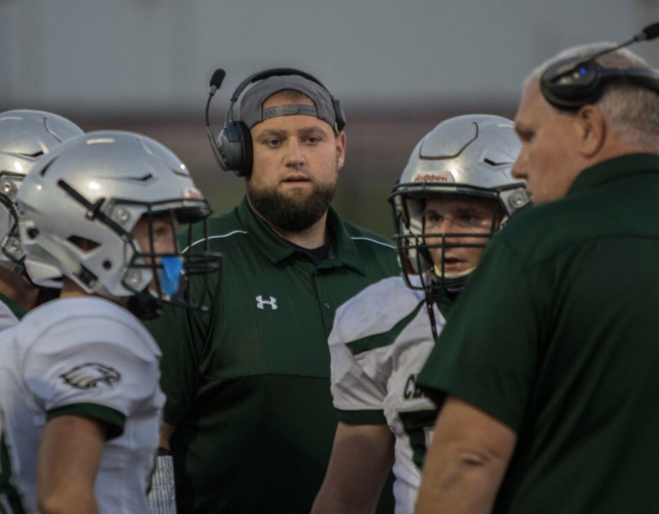 Chris_74_Scott's tweet photo. I was nominated by @J_Gift72  to post a coaching picture, but it’s hard to choose only one! I nominate @coachmoser_CRFB, @MilesHookstead, and @OLCoachNystrom https://t.co/WBhopV2FiQ