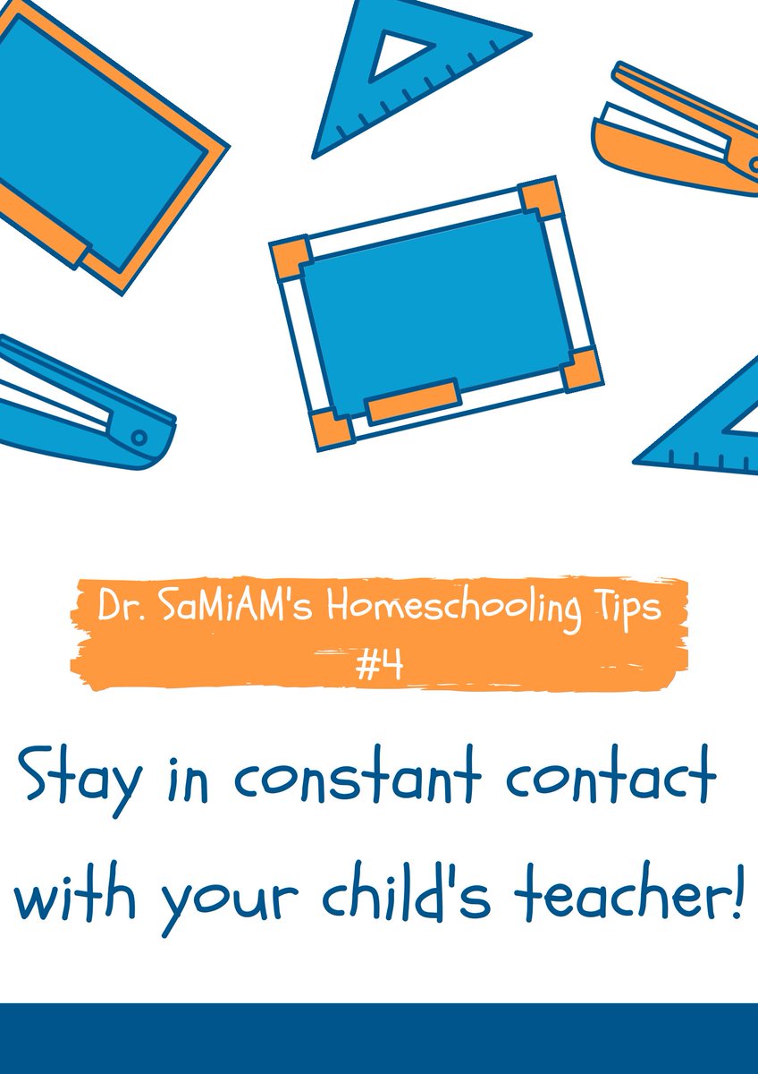DrMutawally's tweet photo. It is imperative that you & your child's teacher have a strong working relationship. Set up a time weekly to communicate with the teacher so that you can have a better understanding of what is required. #DrSaMiAM #homeschool #students #education #parents #teacehers #quarantine https://t.co/8vrjTfQD0K