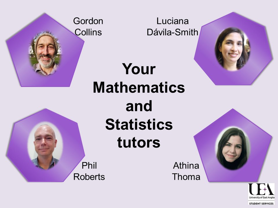 uealearn's tweet photo. LET tutors offer virtual tutorials to all UEA students. 
Virtual Maths &amp; Stats Helpdesks will be back in Week 11.

Get in touch with us via ask.let@uea.ac.uk

@uea_sss @UnionUEA @UEAstudents @UEALibrary 
#MondayMotivaton #mathsathome #mathsisfun https://t.co/DVBKmO3IMe