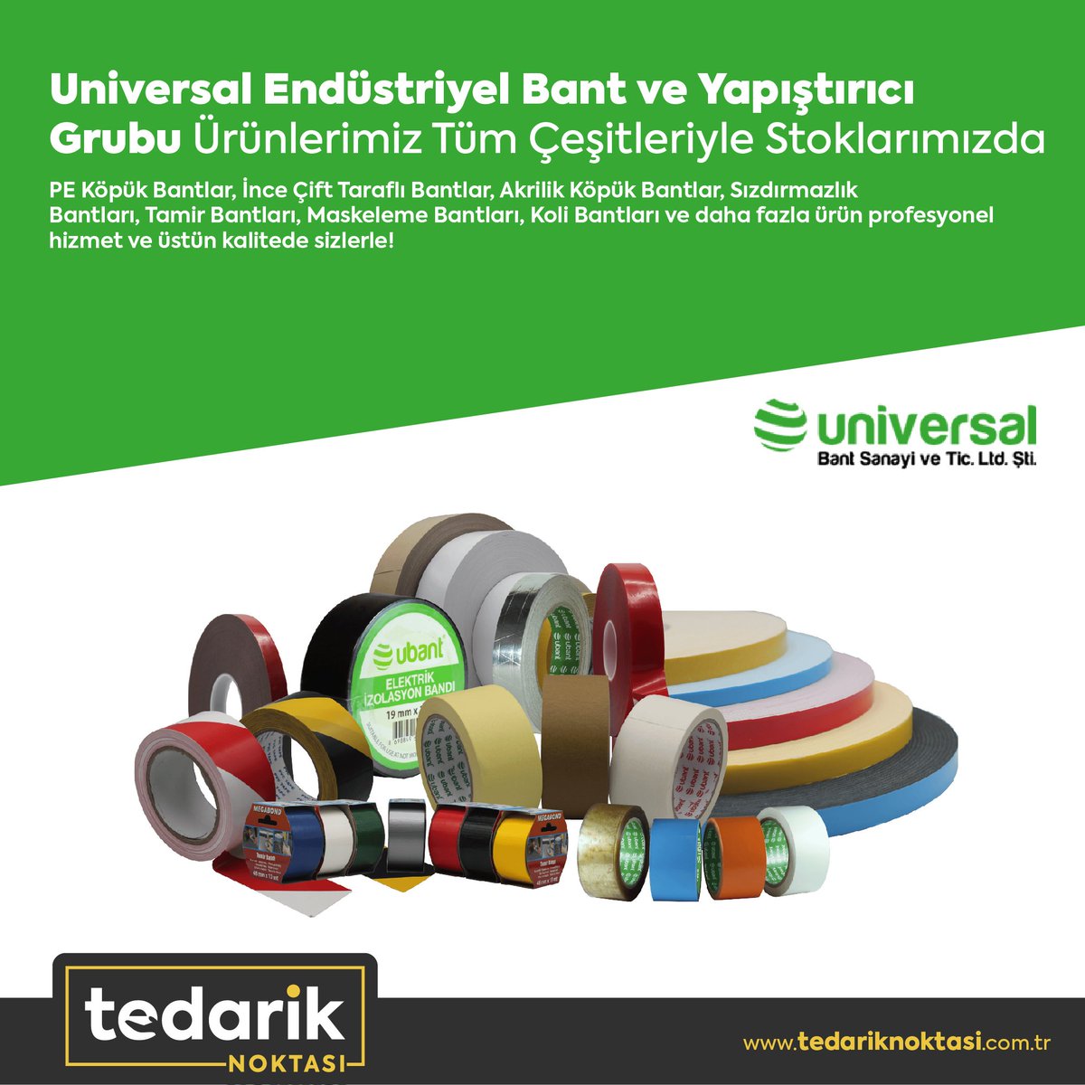 tedariknoktasi's tweet photo. #3M, #Orafol, #Nitto, #Soudal, #Winkel, #Henkel, #Loctite, #TedarikNoktasi #tedarikci, #VHB, #çifttaraflıbant, #montajbandı, #UHB, #Tesa, #ACX, #köpükbant, #kolibandı, #yapıştırıcı, #ubant, #universalbant, #yerisaretlemebandı #pvcbant #vinilbant #kaydırmazbant https://t.co/YzvBUkX8AS