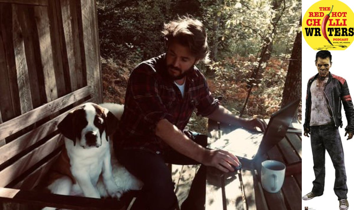VaseemKhanUK's tweet photo. Have u ever wondered what its like to live in a cabin in the woods. With no toilet paper?...On this episode of #redhotchilliwriters podcast we interview Scandi noir writer @willrdean + we discuss post apocalyptic fiction. Go to: https://t.co/Xfqml1K40l or yor fave podcast service https://t.co/dVBgbGyqO0