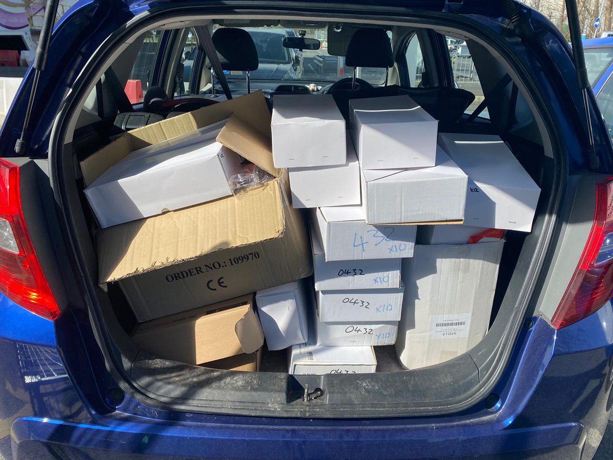 WallaceHigh's tweet photo. This week we donated 180 pairs of safety glasses to our local hospital. We would encourage others to donate PPE if they have it in stock. https://t.co/mKPu3YuxtN