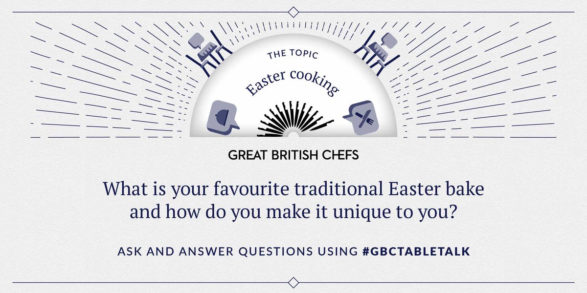 paul_a_young's tweet photo. Here’s my question! What is your favourite traditional Easter recipe and how do you make it unique to you? #GBCTableTalk https://t.co/YgbFh1WRoO