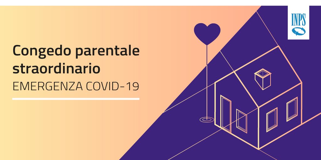 #InpsComunica #EmergenzaCovid19 #DecretoCuraItalia Le domande per usufruire della prestazione #Congedi #COVID19 potranno essere presentate a partire dal primo aprile 2020 #congedostraordinario bit.ly/2UB3rQ5