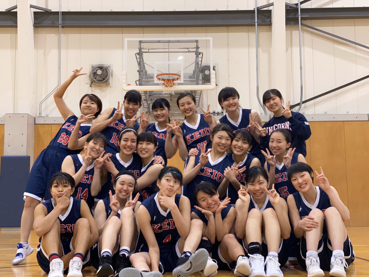 慶應義塾体育会女子バスケットボール部🏀 a X: 