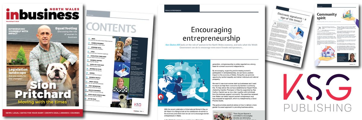 InBusinessNWmag's tweet photo. Read all our issues of In Business Magazine online.

Articles from a range of North Wales businesses.

https://t.co/JcNGQfBkTv

https://t.co/CLyTTGwiEh

https://t.co/BZPVn3ILZc https://t.co/4fwk32MqBJ