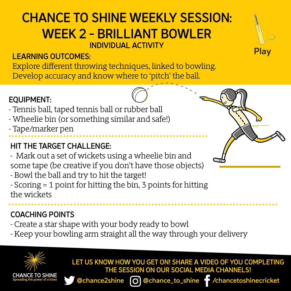 Chance to Shine tweet media
