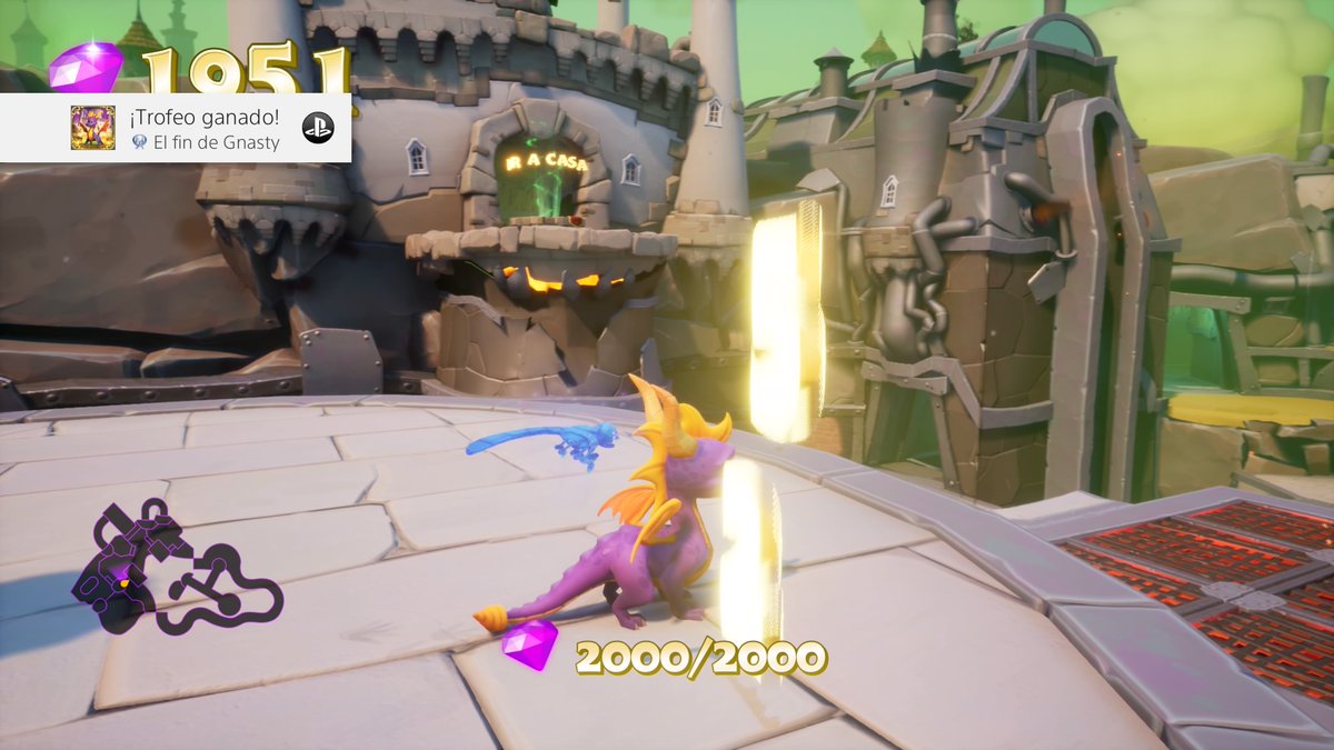 Platino de Spyro 1 :) #PS4share