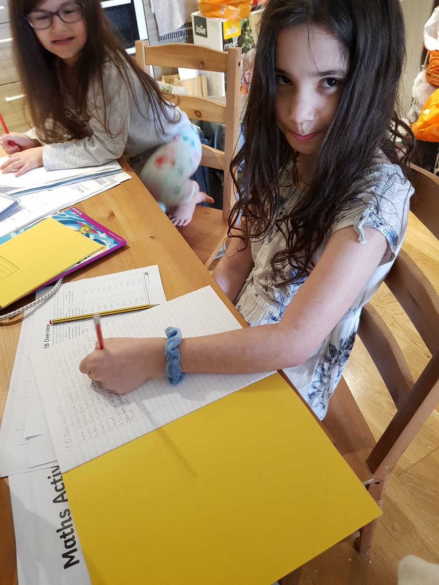 MehtapGurel's tweet photo. Girls doing a bit of spelling. They have already done maths and some reading 
@StJosephClass1 
@AnnesReception 
@StAnnesCPS https://t.co/IIYc9S6gfX