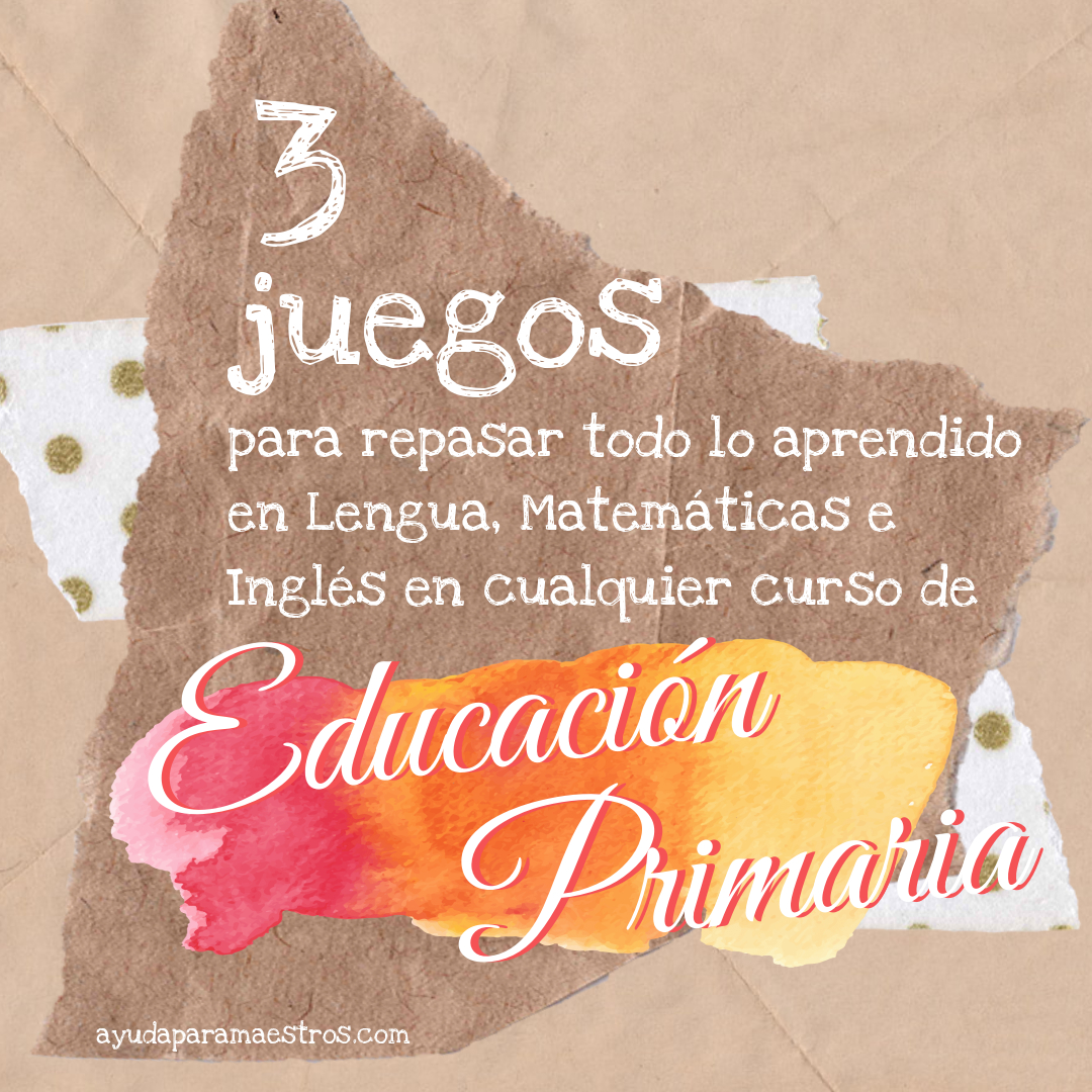 AyudaMaestros's tweet photo. 3 juegos interactivos para repasar todo lo aprendido en cualquier curso de Primaria en Lengua, Matemáticas e Inglés. https://t.co/4rI8HweytO Gracias, @educacyl https://t.co/FFi69dD37U