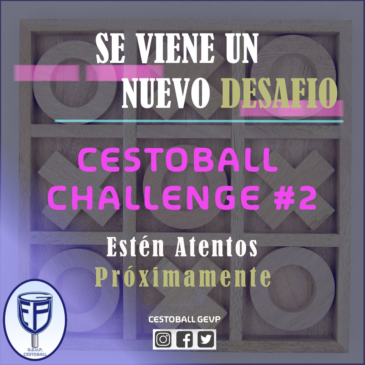Se viene un nuevo Cestoball Challenge. 
Próximamente!!!

Nos seguimos quedamos en casa. 💪 🏐 
#QuedateEnCasa
#Pormascestoball
#jugaundeportenacional
#cestoballgevp 
#cestoballdeporteargentino