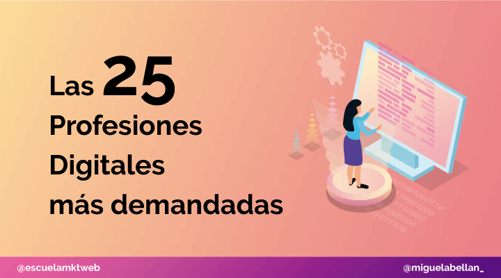 JosMkt's tweet photo. 🔝 25 Profesiones Digitales más demandadas en 2020 [Consejos] 

Director Marketing Digital
Técnico SEO
Trafficker Digital
Copywriter
Diseñador Web
Diseñador Apps

https://t.co/rHcuZZfkVZ vía @escuelamktweb &amp; @MiguelAbellan_

#MarketingDigital #RedesSociales https://t.co/9S0lWuCyDN