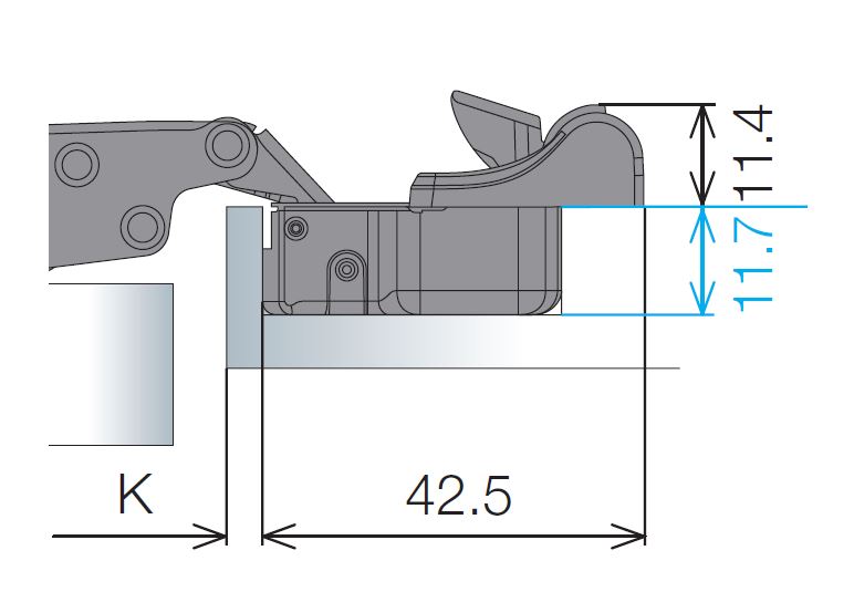 NewsFromTitus's tweet photo. Another key benefit of T-type hinges is that they need only shallow drillings for the hinge cups, which means they can be used on doors with thicknesses from 15 to 26 mm
https://t.co/rYFJrmmufu
#titus #cabinethardware #hinge #softclosehinge #dampedhinge #lowhingecup #cabinethinge https://t.co/rwDLSKoTZ3