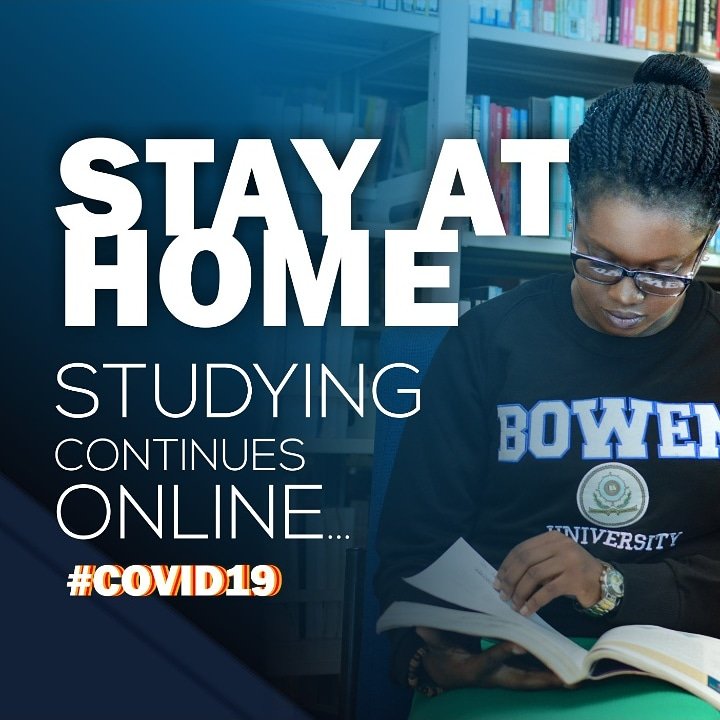 bowenuniversity's tweet photo. Learning never ends.
#COVID19 #StayHome #StayAtHome #StaySafe https://t.co/rfCg3ouZ3Z