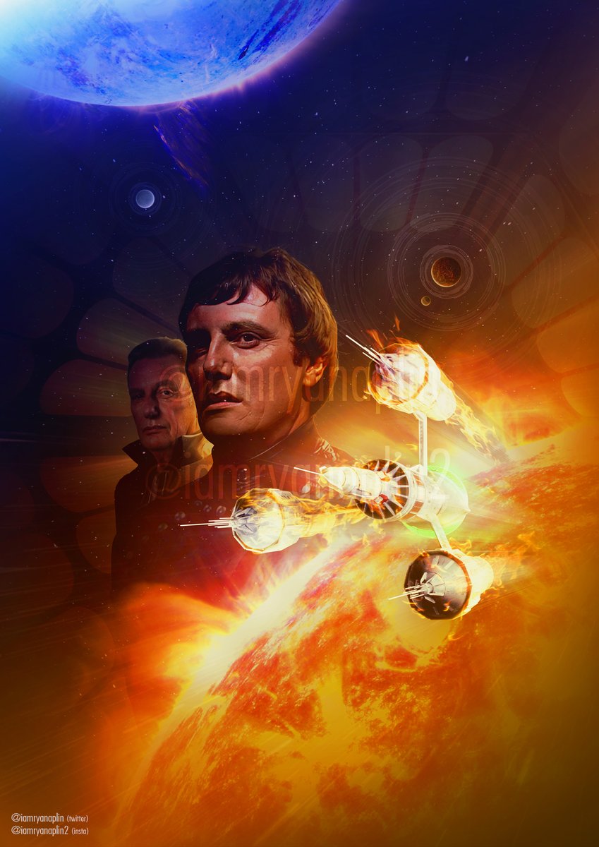 iamryanaplin's tweet photo. NEW ARTWORK! #Blakes7 - The Burned

Designed for a story written by @Fangg8472 featured in the charity anthology 'Forever Avon' put together by @OliverofDallas in memory of the iconic Paul Darrow. Very proud!

Realised it fitted nicely into the VHS cover style😉👍 @MakingBlakes7 https://t.co/6VW6pkTR9i
