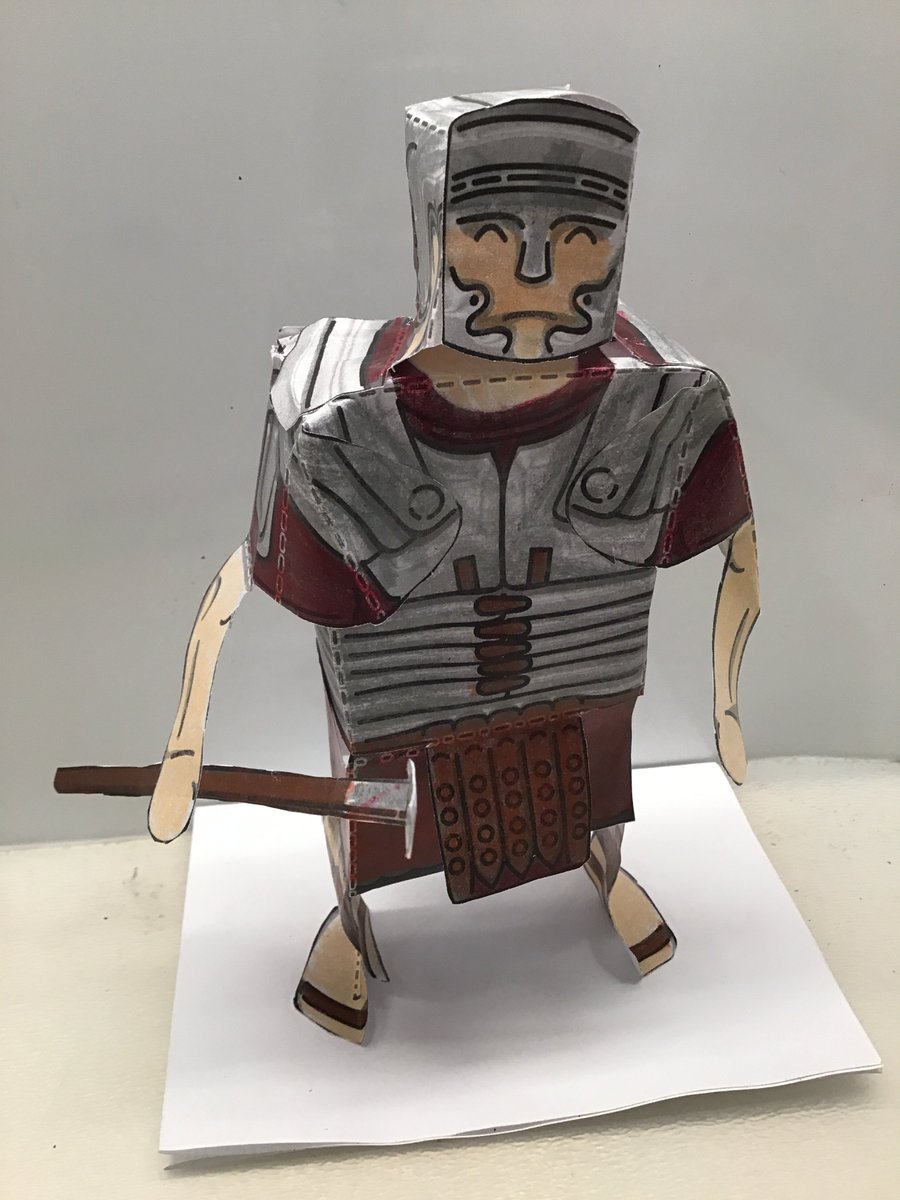 BSB_KS2's tweet photo. Y3 have created some fantastic Roman soldiers. @BSB_KS2 @britishschoolro #Centurion https://t.co/7kPbpRnLgT