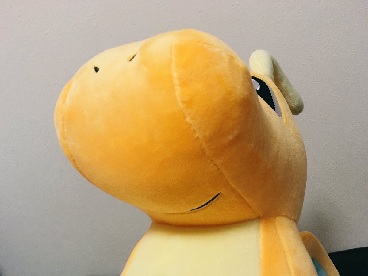 takamaro77's tweet photo. どこぞの谷のトロールか、スープーなんとかか🤔ちゃんと口もあるよ( ◠‿◠ ) #ポケモン #カイリュー #BigMore https://t.co/9qN1nk9XZ5
