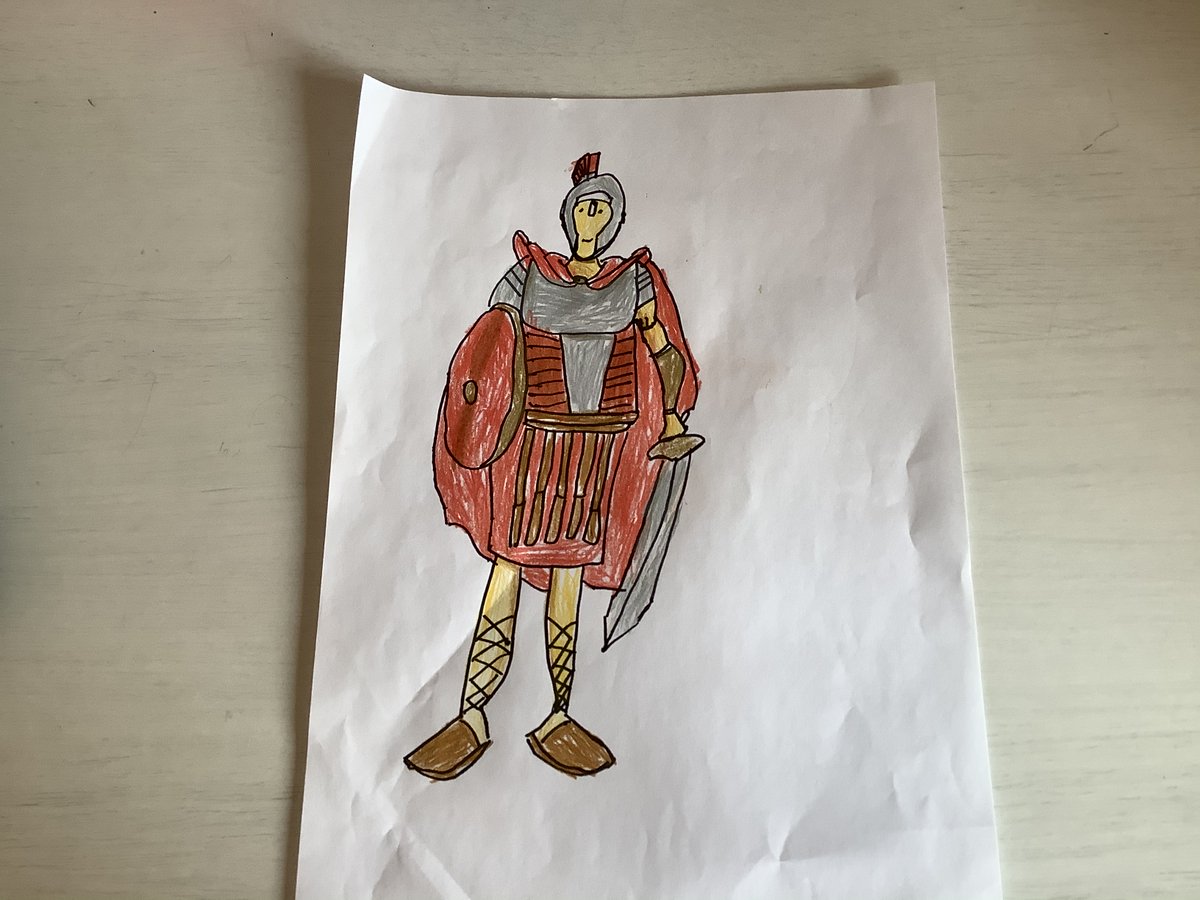 BSB_KS2's tweet photo. Y3 have created some fantastic Roman soldiers. @BSB_KS2 @britishschoolro #Centurion https://t.co/7kPbpRnLgT