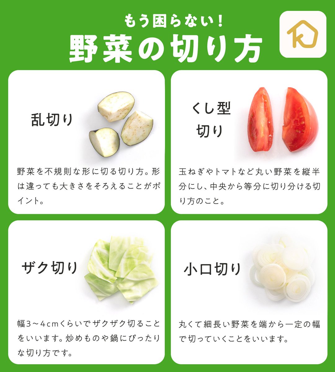 Kurashiru クラシル V Twitter もう切り方で困らない よくレシピにでてくる 野菜の切り方 をまとめました 切り方の動画はこちら T Co Xakqtizrge 料理の基本 クラシル Kurashiru クラシル V Twitter もう切り方で困らない よくレシピにでてくる 野菜の切り方 をまとめました 切り方の動画はこちら T Co Xakqtizrge 料理の基本 クラシル