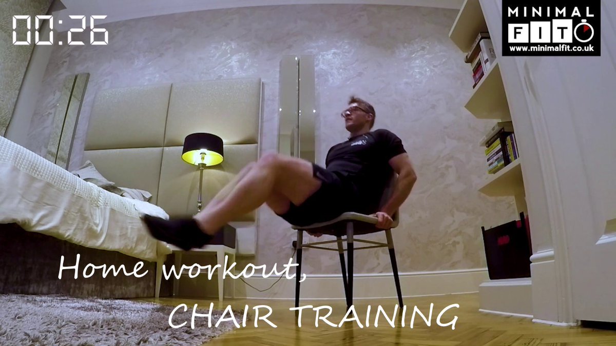 No kit at home? Try this home workout using your body weight and a chair...Week 2, Day 1 home workout series - mailchi.mp/381de29b026d/h…
