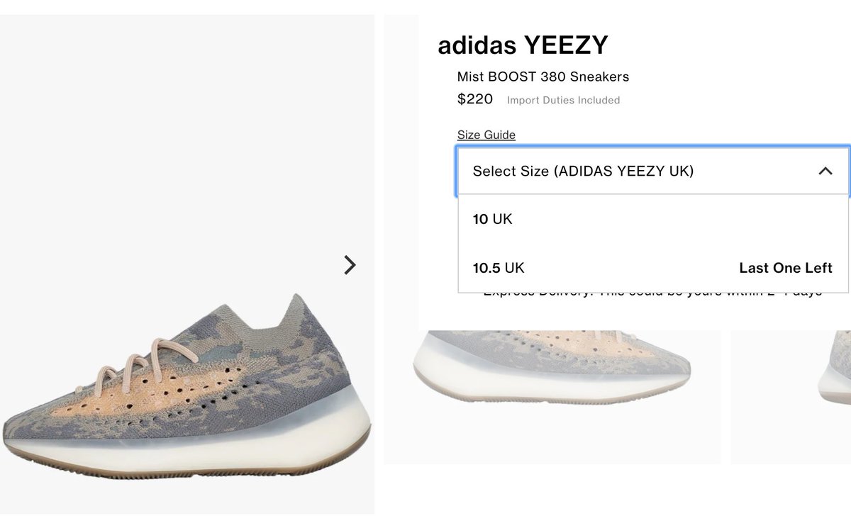Adidas Yeezy Boost 380 Onyx Tenisufki.eu