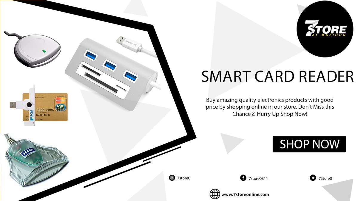 7Store0's tweet image. Online shopping for Smart Card Reader at @7Store0. We have amazing collection of smart card reader. Hurry up &amp;amp; Shop Now.
Visi Now: bit.ly/2JrsGPu
#smartcard #smartcardreader #odcard #usbport #technology #fastwork #scanning #storeinformation #onlineshopping  #onlinestore