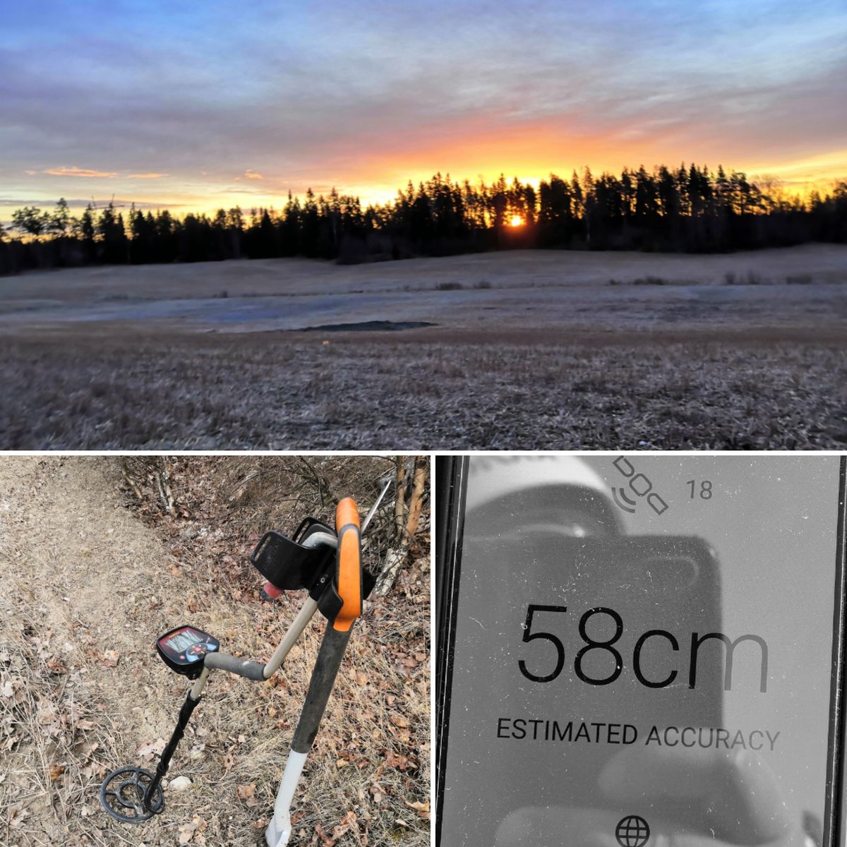 j_roiha's tweet photo. Kuoppien kaivaminen ei ainakaan vielä onnistu etätyönä, eli #kenttätyöpäivä turvaväliä noudattaen. #arkeologia #fiedwork #archaeology #SpringTime https://t.co/M9VfiLWsPx