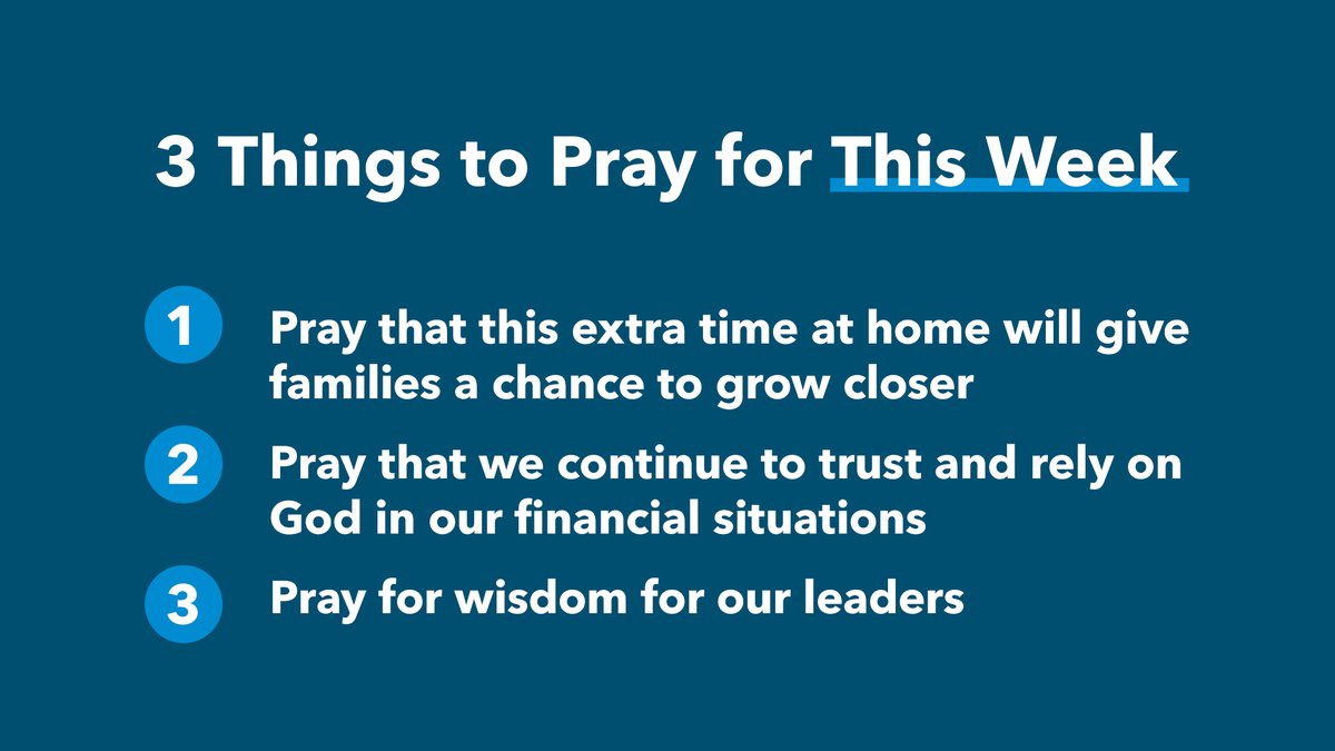 LCBCchurch's tweet image. Join us in committing to pray for these 3 things this week.