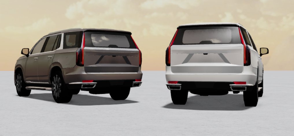 Isaac On Twitter After Countless Amounts Of Procrastination I Have Finally Finished This 2021 Cadillac Escalade Roblox Robloxdev
